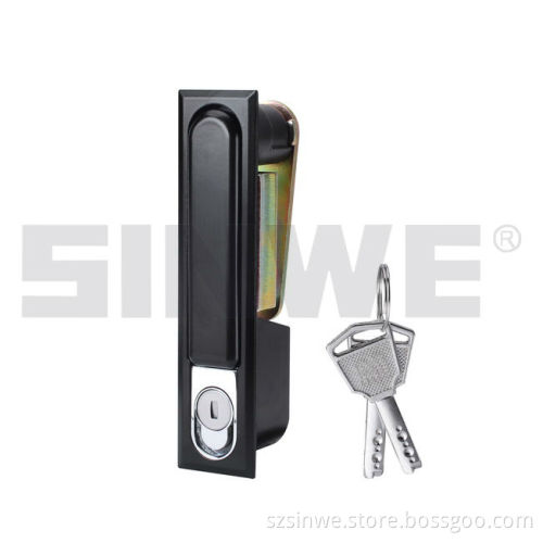 black zinc electrical door handles and locks electronic cabinet lock for metal cabinet lock